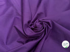 POPELINE UNIE VIOLET CRAQUANTE - My Little Coupon