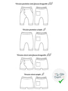 Pantalon & Short Etourneau | Du 6 mois au 5 ans | Marmaï Patterns - My Little Coupon - tissu - coudre