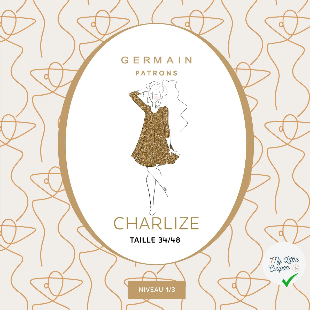 Patron Charlize – Du 34 au 48 – Germain Patrons - My Little Coupon