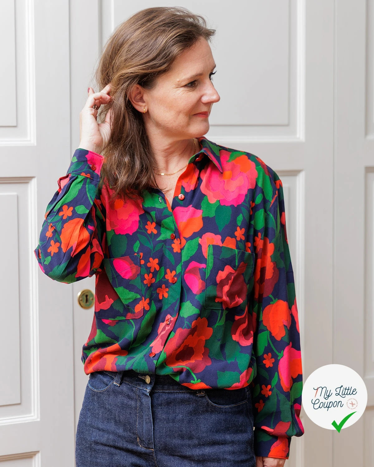 Patron Effigie - Chemise - FR 34/56, US 2/24, UK 6/28- Difficile - My Little Coupon