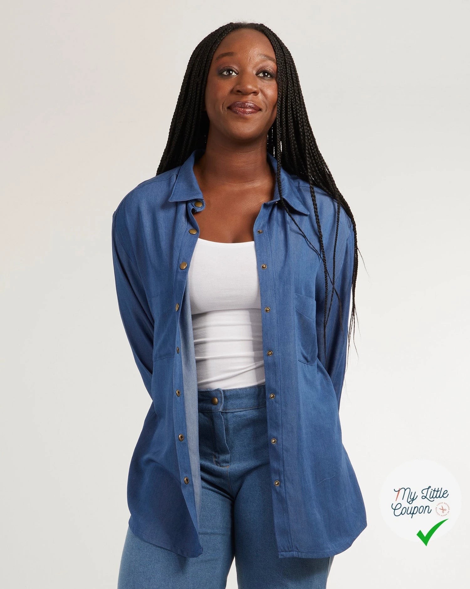 Patron Effigie - Chemise - FR 34/56, US 2/24, UK 6/28- Difficile - My Little Coupon