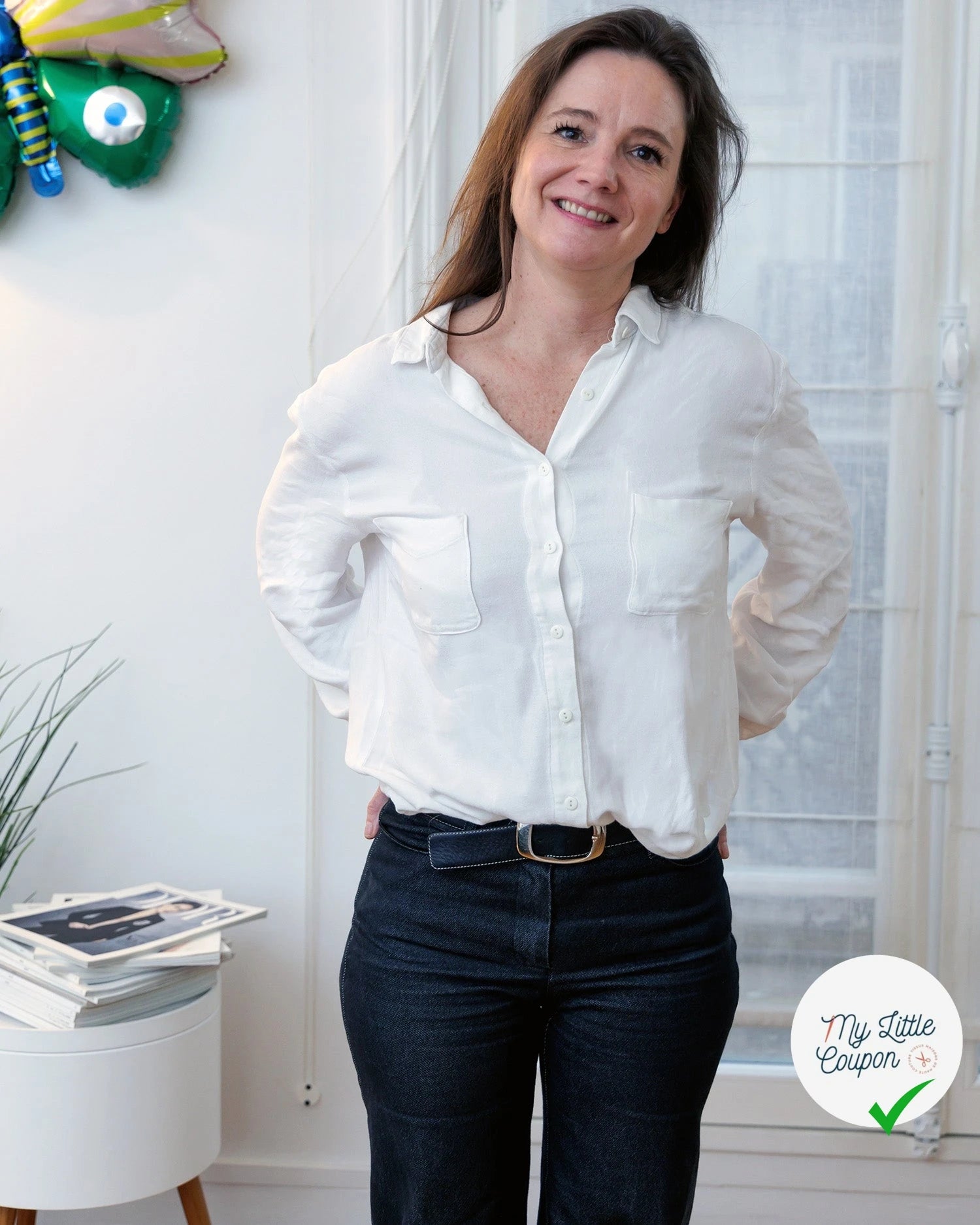 Patron Effigie - Chemise - FR 34/56, US 2/24, UK 6/28- Difficile - My Little Coupon