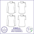 Patron Erell - Top - S/3XL - Moyen - My Little Coupon