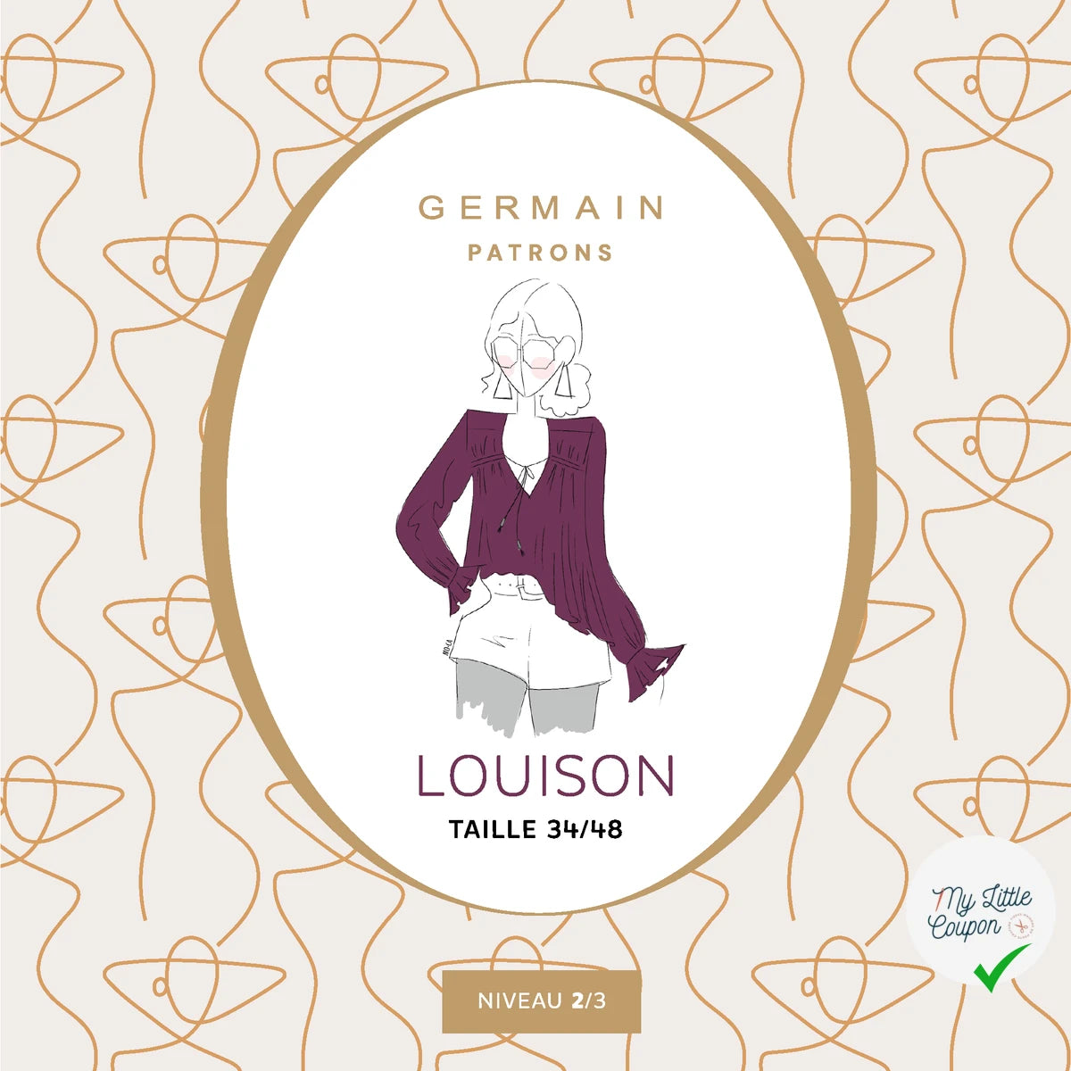 Patron Louison – Du 34 au 48 – Germain Patrons - My Little Coupon