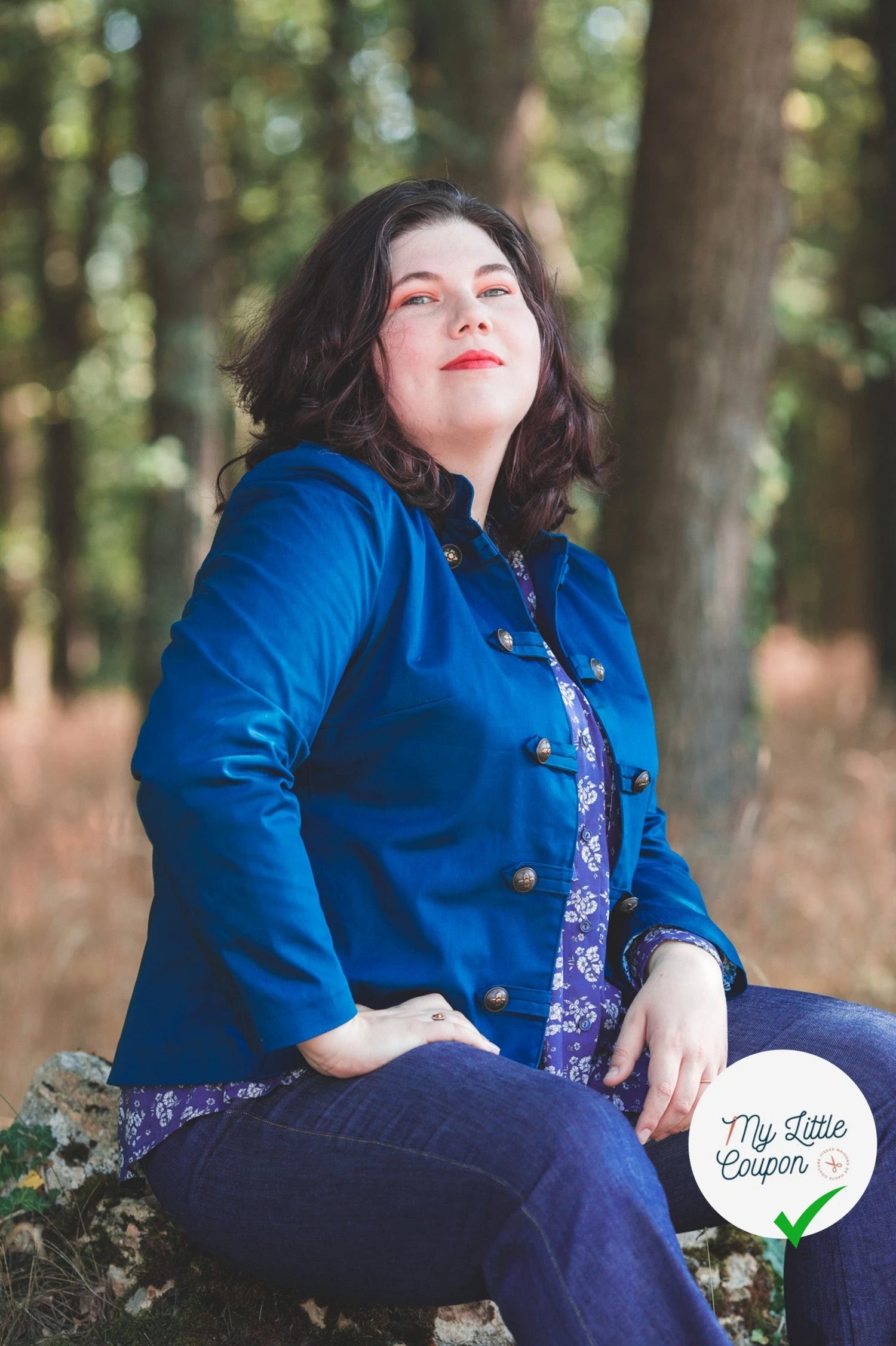 Patron Nadine - Veste - FR 34/56, US 2/24, UK 6/28 - Difficile - My Little Coupon