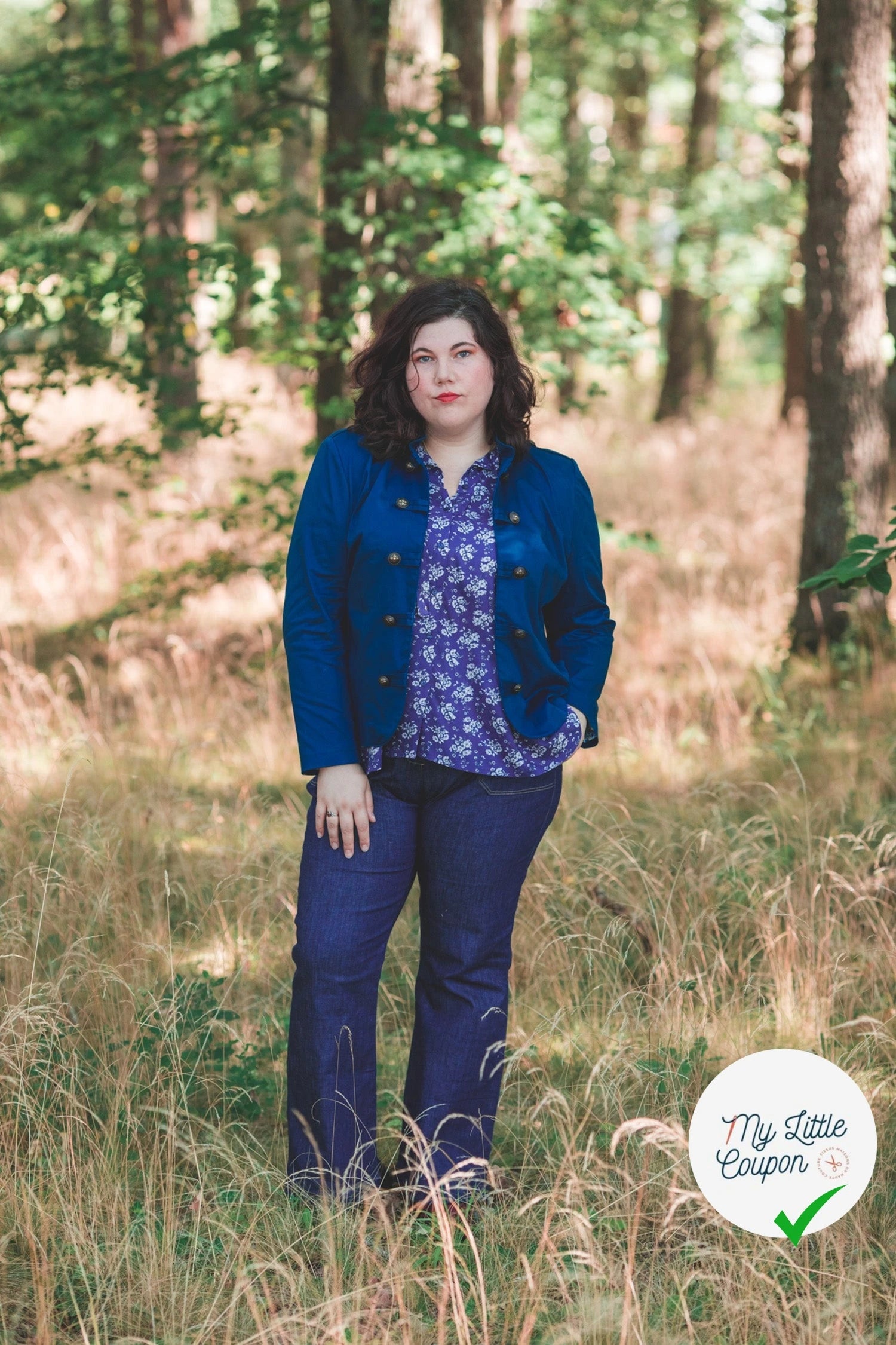 Patron Nadine - Veste - FR 34/56, US 2/24, UK 6/28 - Difficile - My Little Coupon