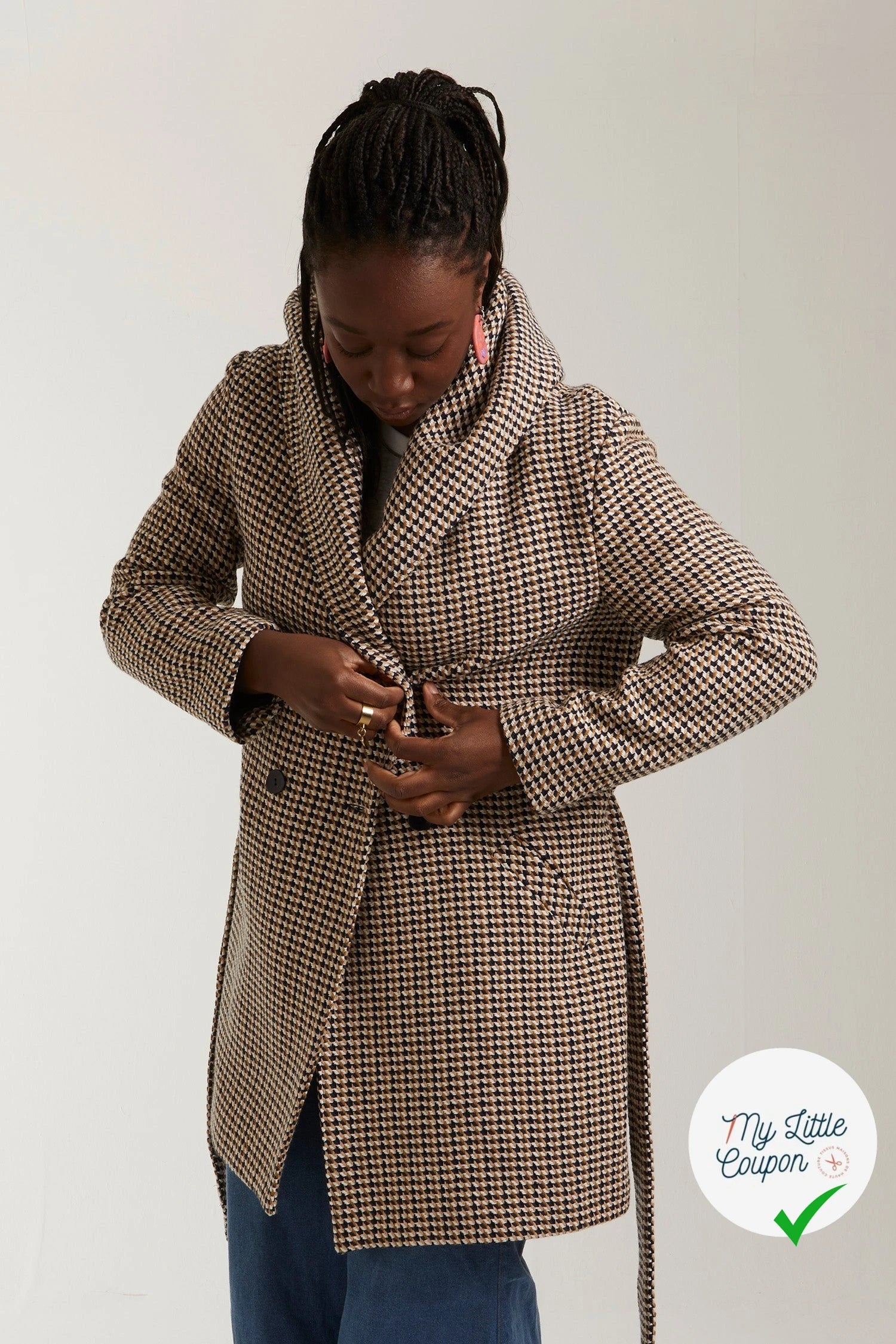 Patron Namasté - Manteau - FR 34/48, US 2/16, UK 6/20 - Expert - My Little Coupon