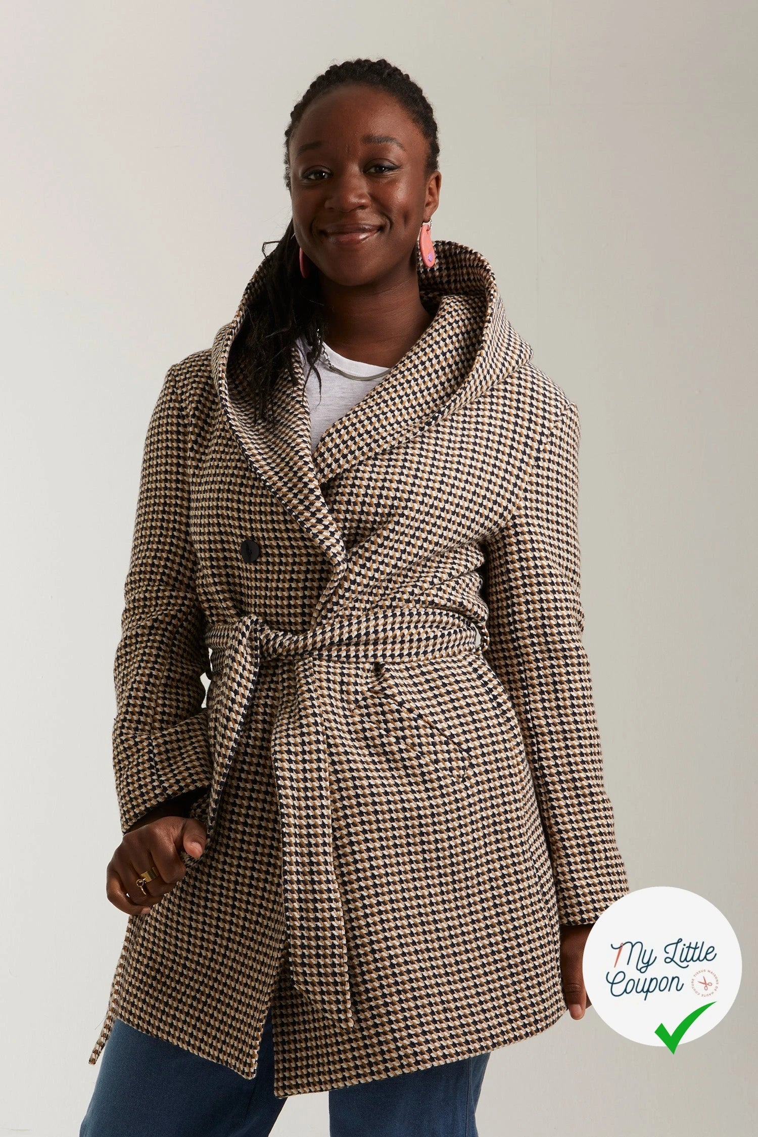 Patron Namasté - Manteau - FR 34/48, US 2/16, UK 6/20 - Expert - My Little Coupon