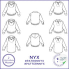 Patron Nyx - Vareuse - S/3XL - Moyen - My Little Coupon