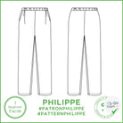 Patron Philippe - Pantalon - FR 34/56, US 2/24, UK 6/28 - Facile - My Little Coupon
