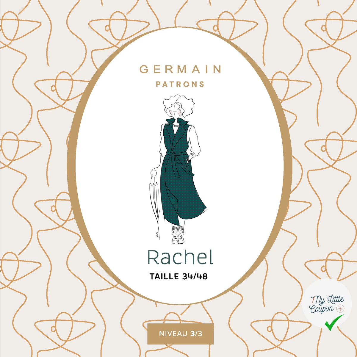 Patron Rachel – Du 34 au 48 – Germain Patrons - My Little Coupon
