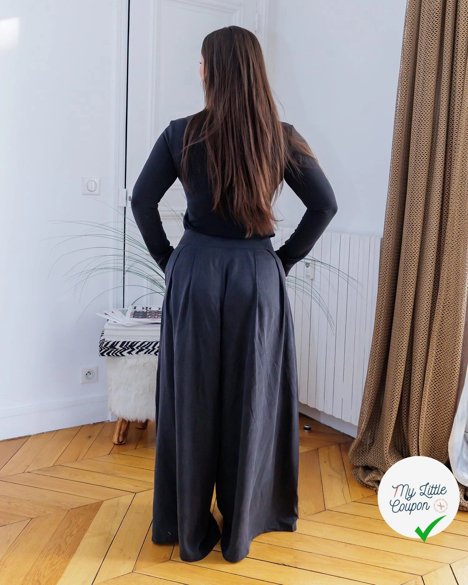 Patron Sanaz - Jupe culotte - FR 34/56, US 2/24, UK 6/28 - Moyen - My Little Coupon