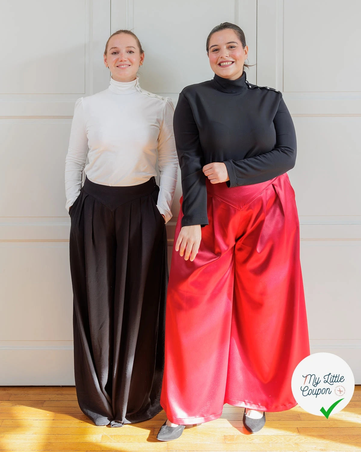 Patron Sanaz - Jupe culotte - FR 34/56, US 2/24, UK 6/28 - Moyen - My Little Coupon