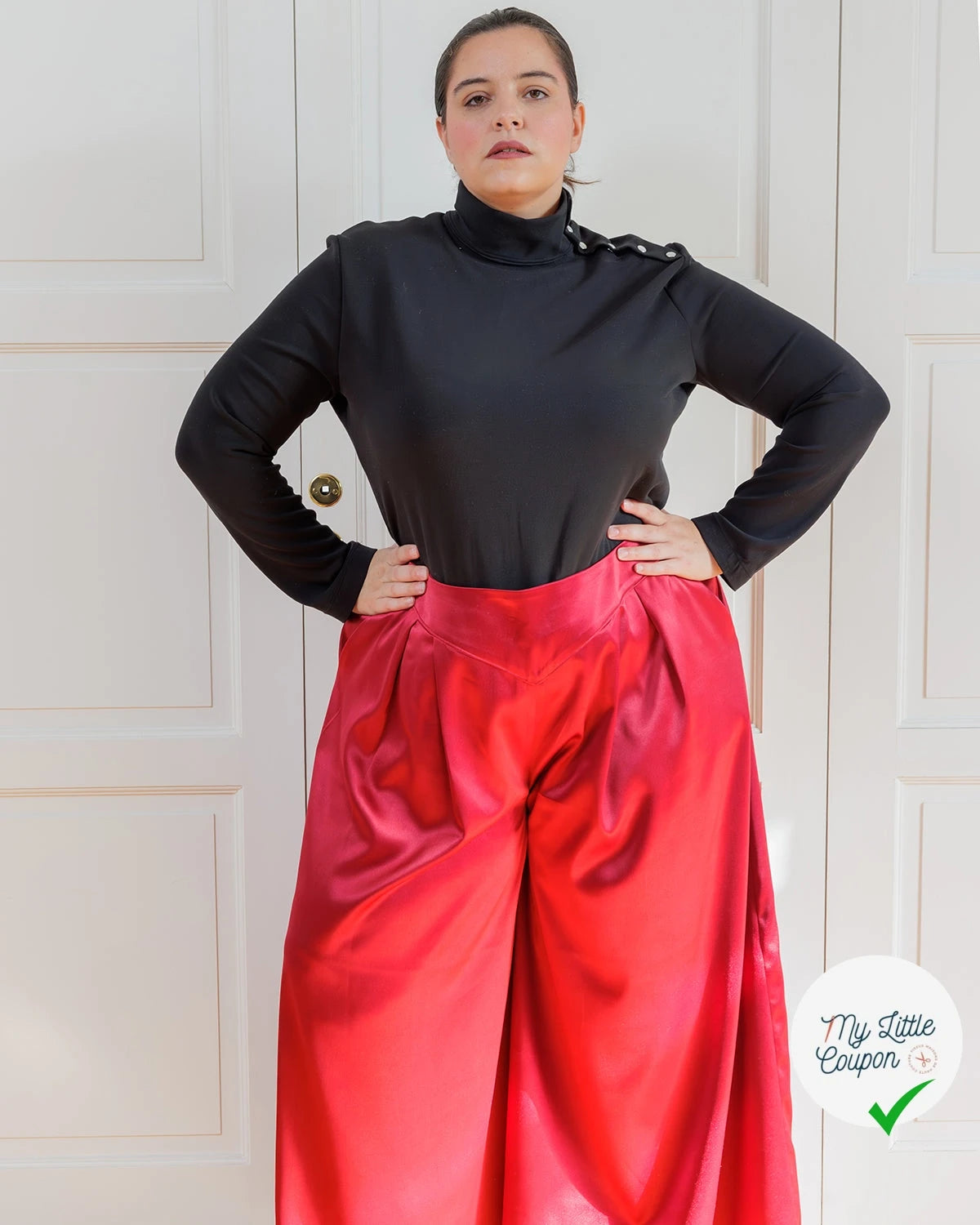 Patron Sanaz - Jupe culotte - FR 34/56, US 2/24, UK 6/28 - Moyen - My Little Coupon