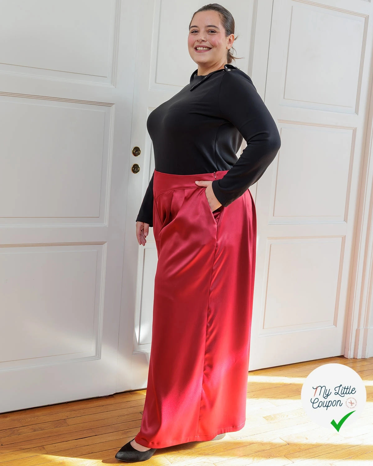 Patron Sanaz - Jupe culotte - FR 34/56, US 2/24, UK 6/28 - Moyen - My Little Coupon