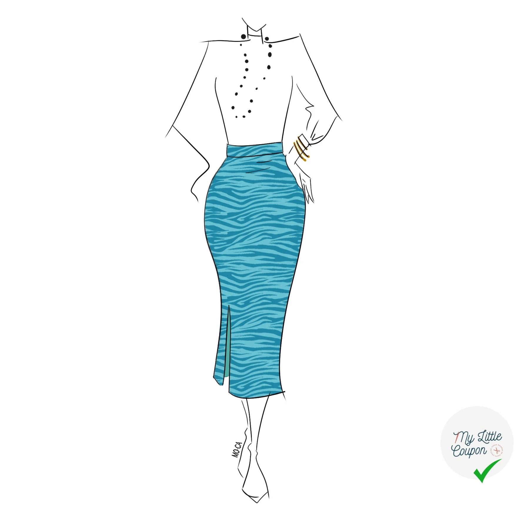 Patron Sharon – Du 34 au 48 – Germain Patrons - My Little Coupon