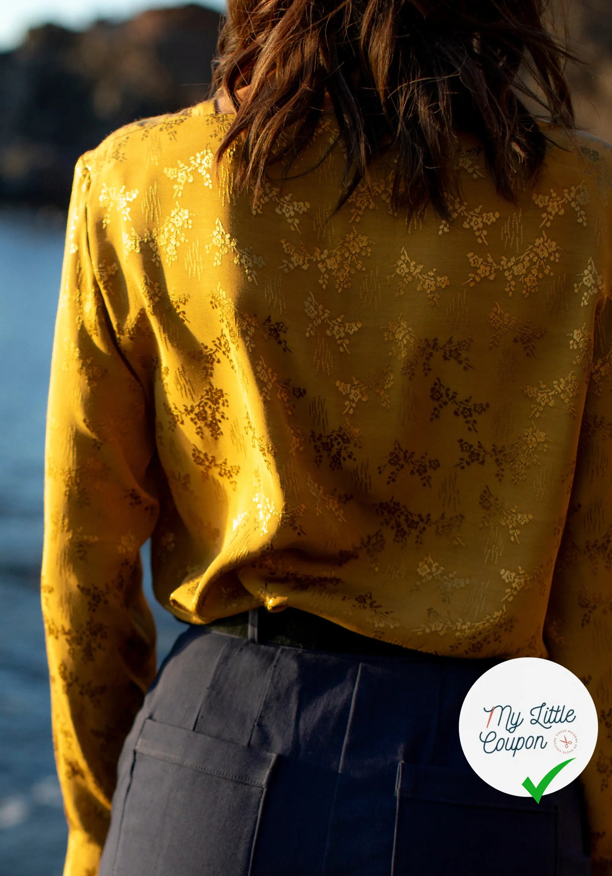 Patron couture La blouse DEFERLANTE / Patron pochette - My Little Coupon