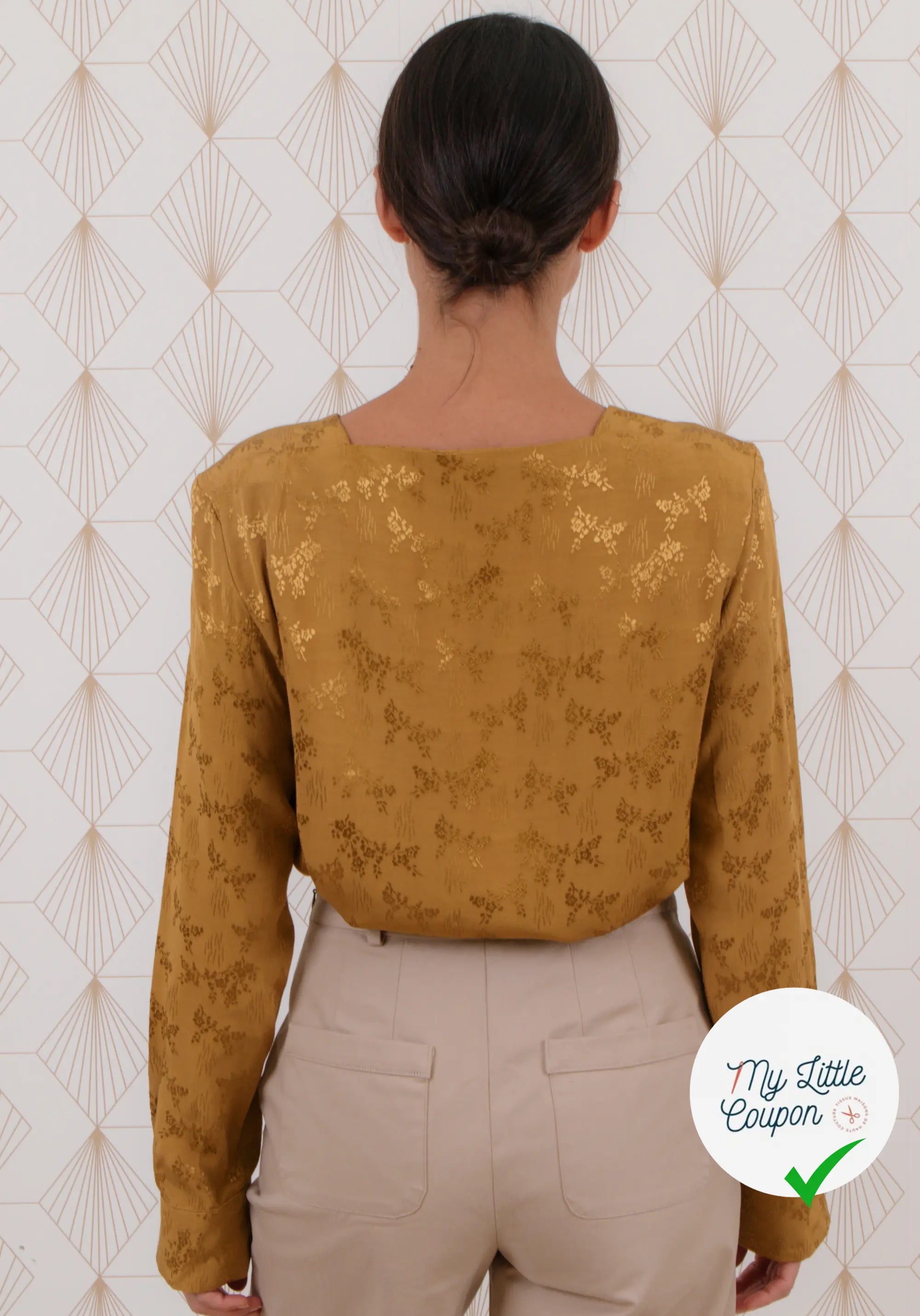 Patron couture La blouse DEFERLANTE / Patron pochette - My Little Coupon