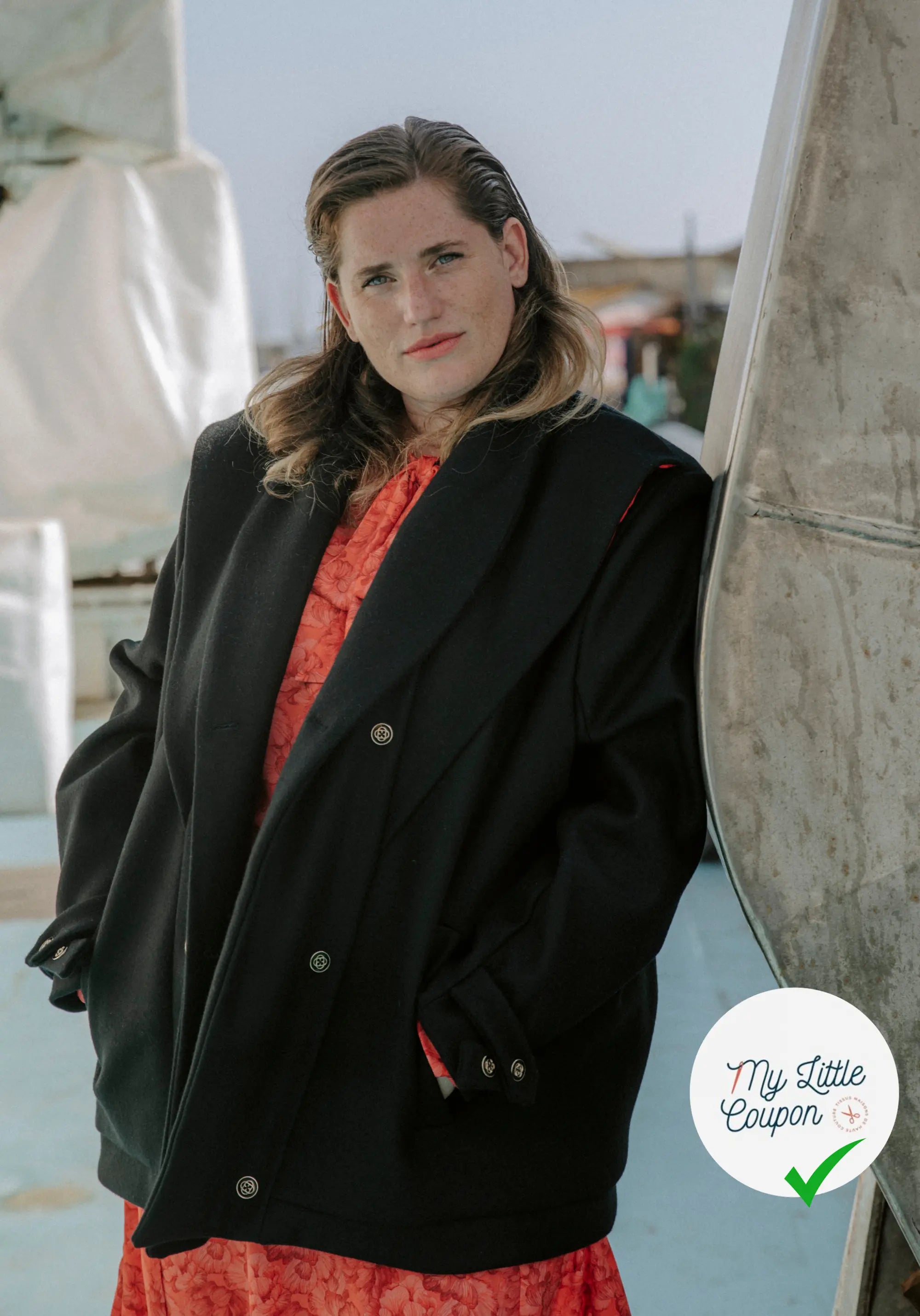 Patron couture Le Manteau CLIFF/ Patron pochette - My Little Coupon