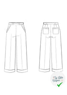 Patron couture Le pantalon RECIF/ Patron pochette - My Little Coupon