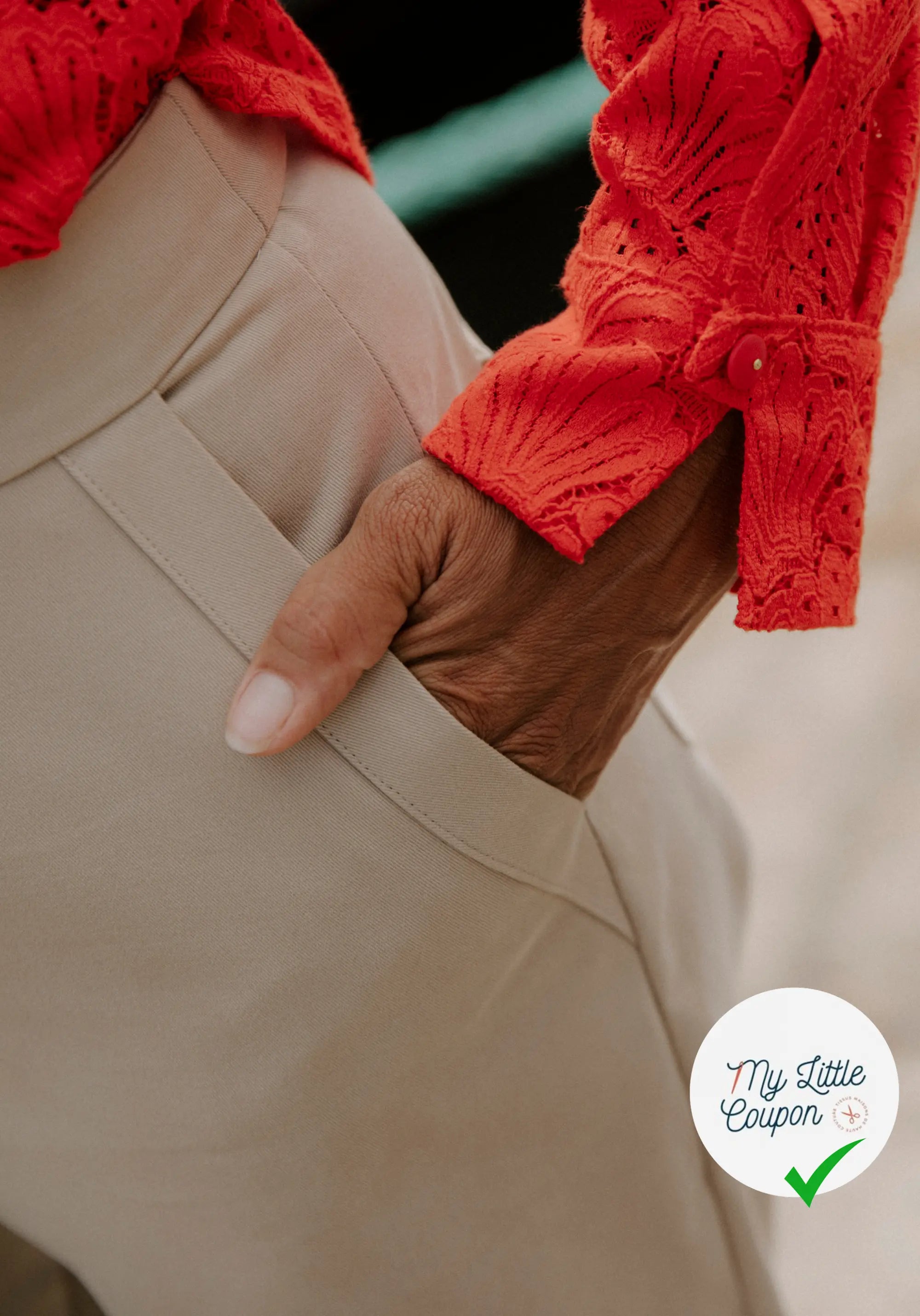 Patron couture Le pantalon RECIF/ Patron pochette - My Little Coupon