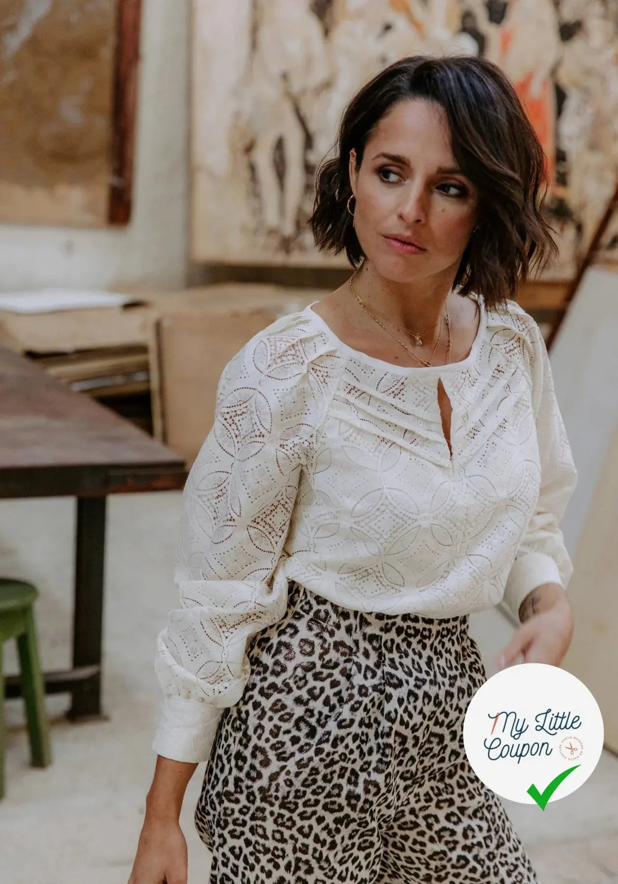 Patron couture blouse Chelsea / Patron pochette - My Little Coupon