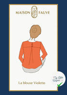 Patron couture blouse Violette / Patron pochette - My Little Coupon