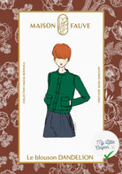 Patron couture blouson Dandelion / Patron pochette - My Little Coupon