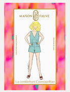 Patron couture combishort, robe Cosmopolitan - Patron pochette - My Little Coupon
