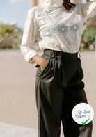 Patron couture pantalon Brooklyn / Patron pochette - My Little Coupon