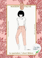 Patron couture pantalon, short Bélem / Patron pochette - My Little Coupon