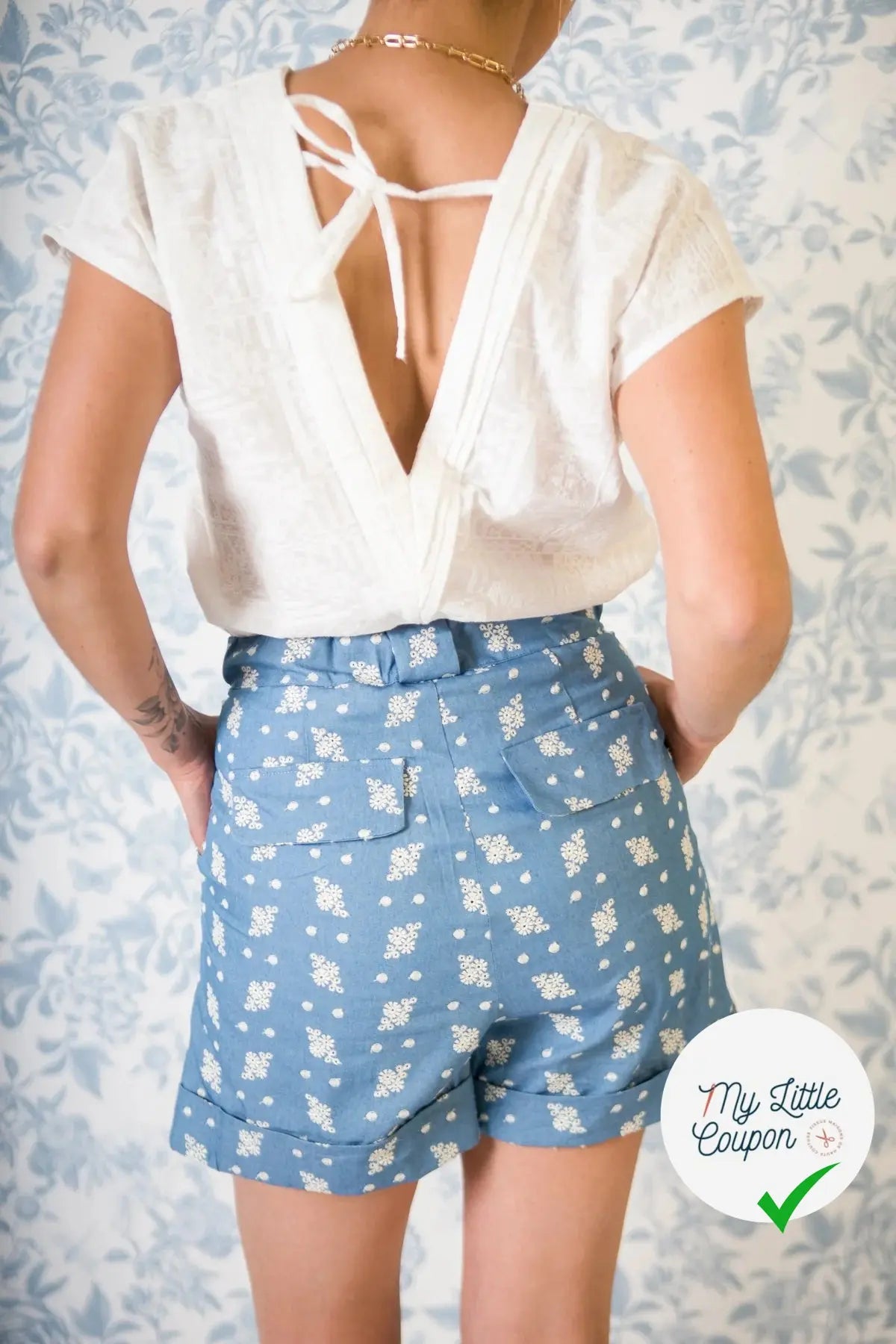 Patron couture pantalon, short Bélem / Patron pochette - My Little Coupon