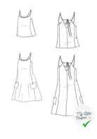 Patron couture robe Paola / Patron pochette - My Little Coupon