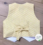 Patron de gilet et nœud papillon Hippolyte - L'Enfant Roi - My Little Coupon