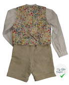 Patron de gilet et nœud papillon Hippolyte - L'Enfant Roi - My Little Coupon