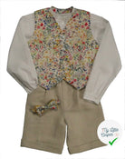 Patron de gilet et nœud papillon Hippolyte - L'Enfant Roi - My Little Coupon