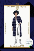 Patron manteau Pam / Patron pochette - My Little Coupon
