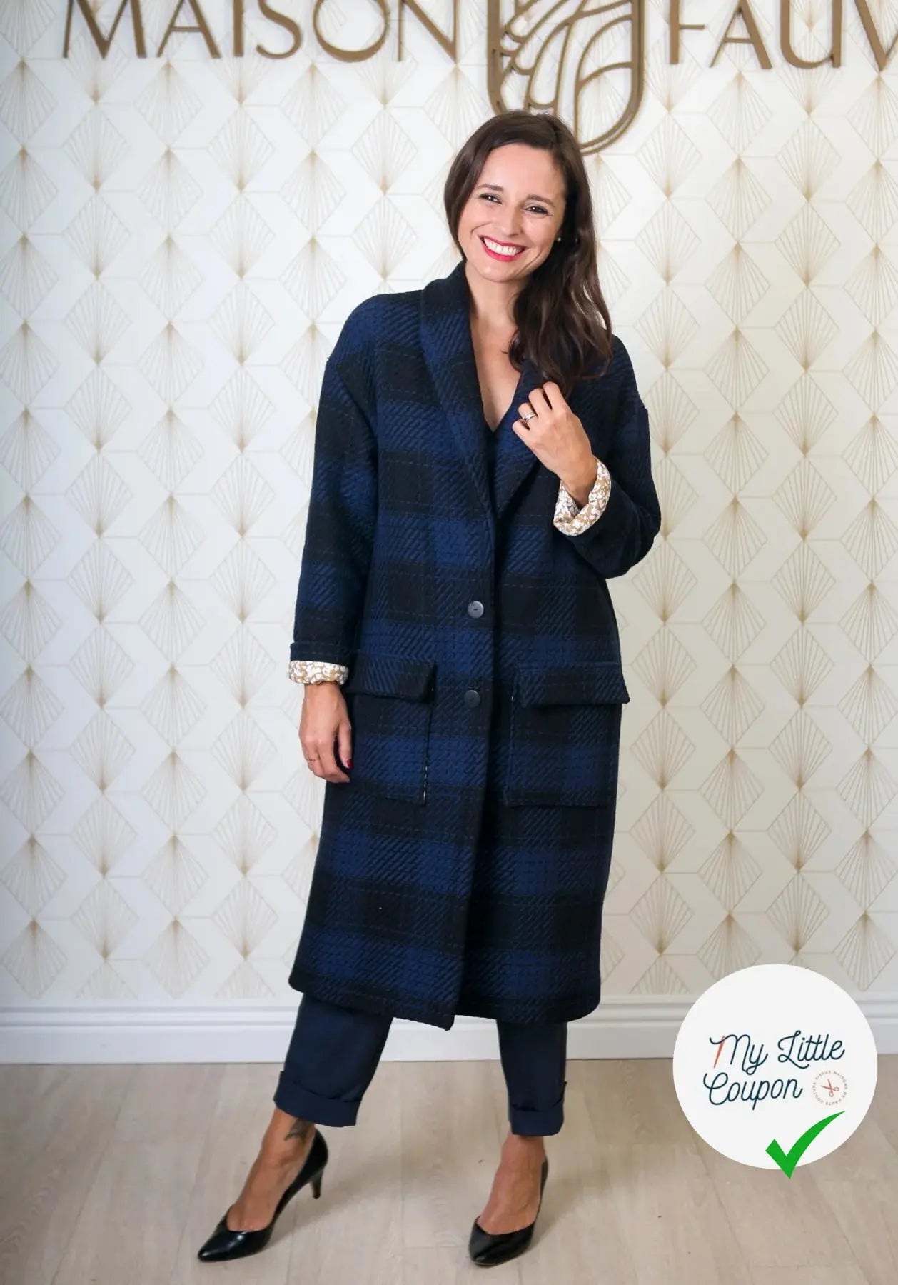 Patron manteau Pam / Patron pochette - My Little Coupon
