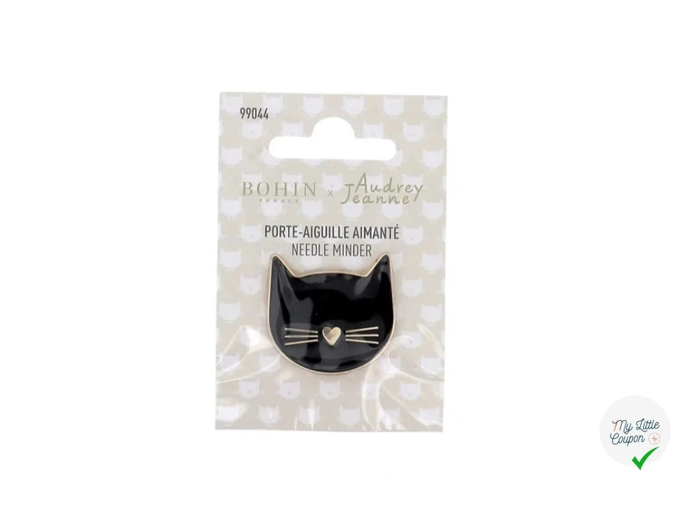 Porte aiguille aimanté chat - My Little Coupon