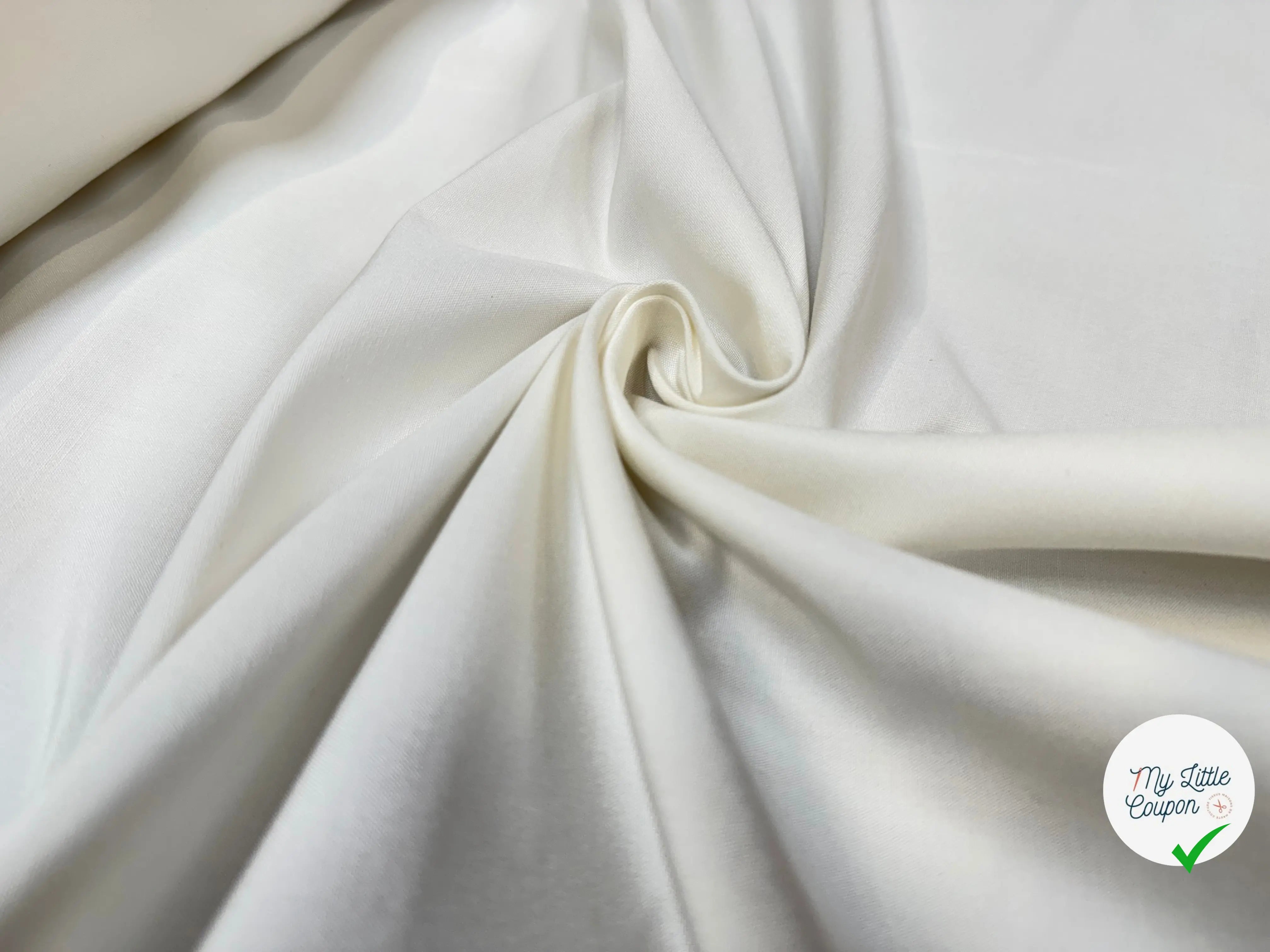 RAMIE VISCOSE CANVAS, Iconic Milk - My Little Coupon