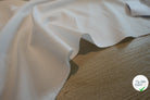 RECYCLED COTTON HEAVY POPLIN, White - My Little Coupon