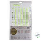 Règle patchwork avec fentes BOHIN 30 x 15 cm - packaging face avant