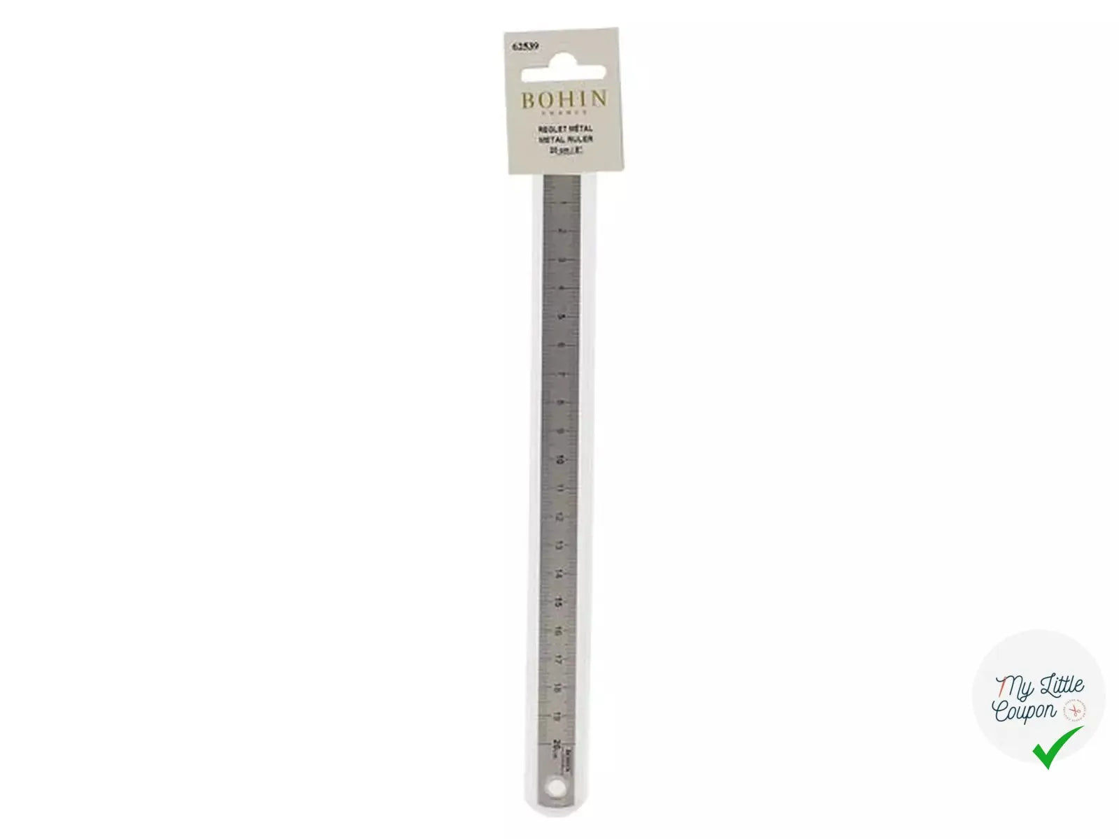 REGLET EN METAL 20CM MLC INTERN