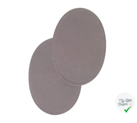 RENFORT THERMOCOLLANT 9,5 x 14 CM GRIS CLAIR - My Little Coupon