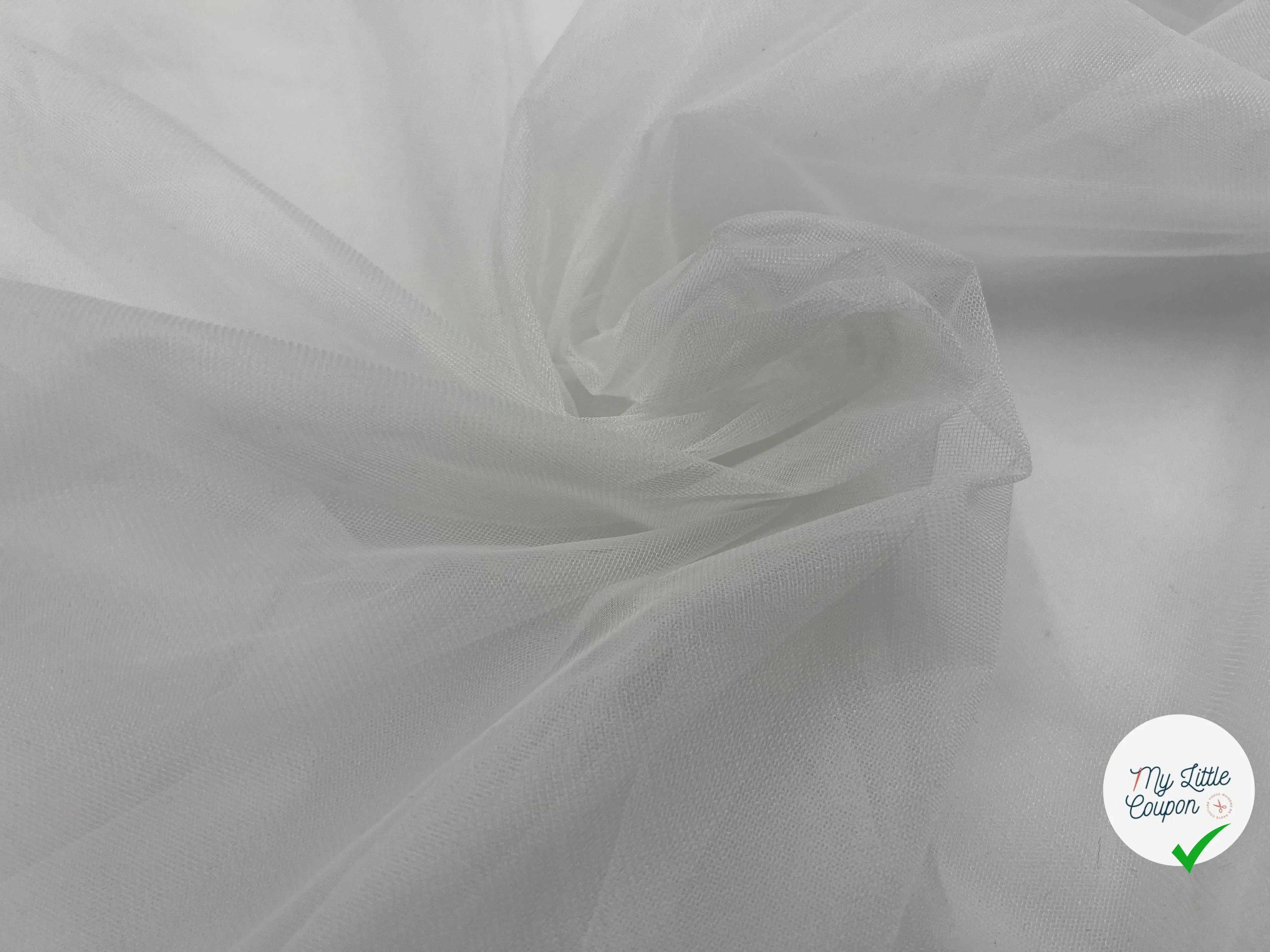 RÉSILLE BLANCHE EXTENSIBLE - My Little Coupon - tissu - coudre