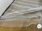 RÉSILLE BRODÉ SUBLIME BLANC 70% COTON - My Little Coupon