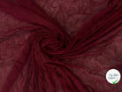 RÉSILLE FINE LYCRA ROUGE AMOUR EFFET FROISSÉ - My Little Coupon - tissu - coudre