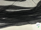 RÉSILLE NOIRE PETITES FLEURS - coupon de tissu de 3 mètres - My Little Coupon - tissu - coudre