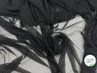RÉSILLE NOIRE PETITES FLEURS - coupon de tissu de 3 mètres - My Little Coupon - tissu - coudre