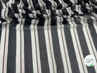 RÉSILLE RAYURES IRRÉGULIÈRES TRANSAT - coupon de tissu de 3 mètres - My Little Coupon - tissu - coudre